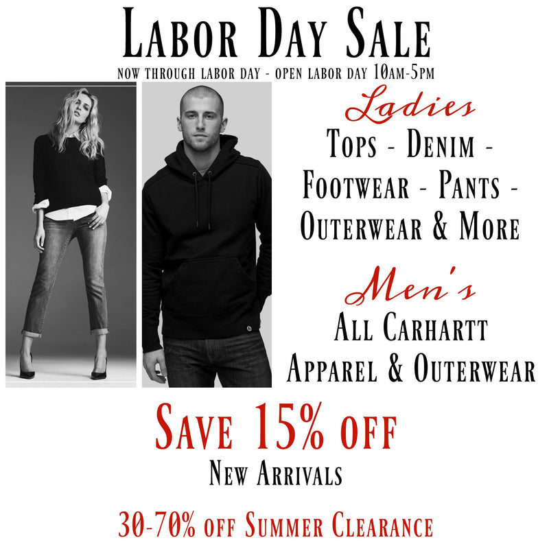 Labor Day Sale