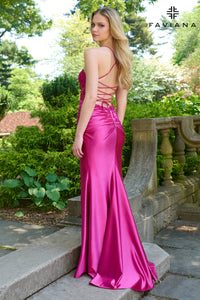 Faviana 11469 Sweetheart Gown w/ Beaded Bodice and Slit
