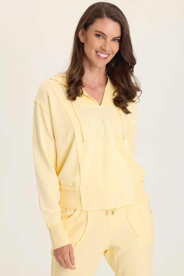 Rosalyn Hoodie | Lunaria, White