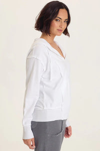 Rosalyn Hoodie | Lunaria, White