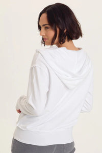 Rosalyn Hoodie | Lunaria, White