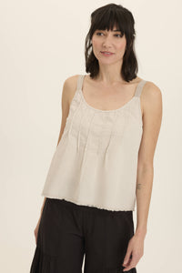 Shawnie Tank | Ripple, White