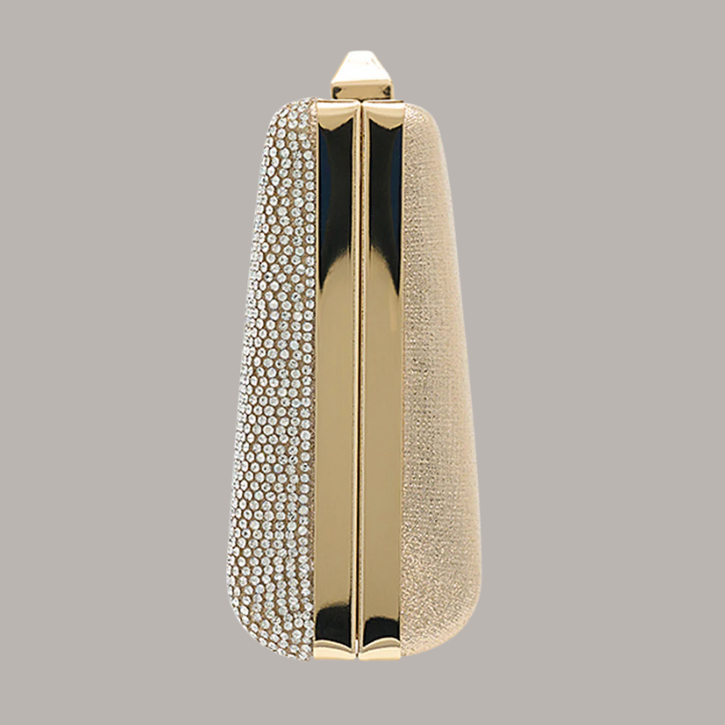 Shimmer Handbag | Nude Shimmer, Silver Shimmer