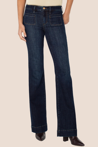 Lucy Bootcut with Vitange Pocket [Petite] | Eastmoor