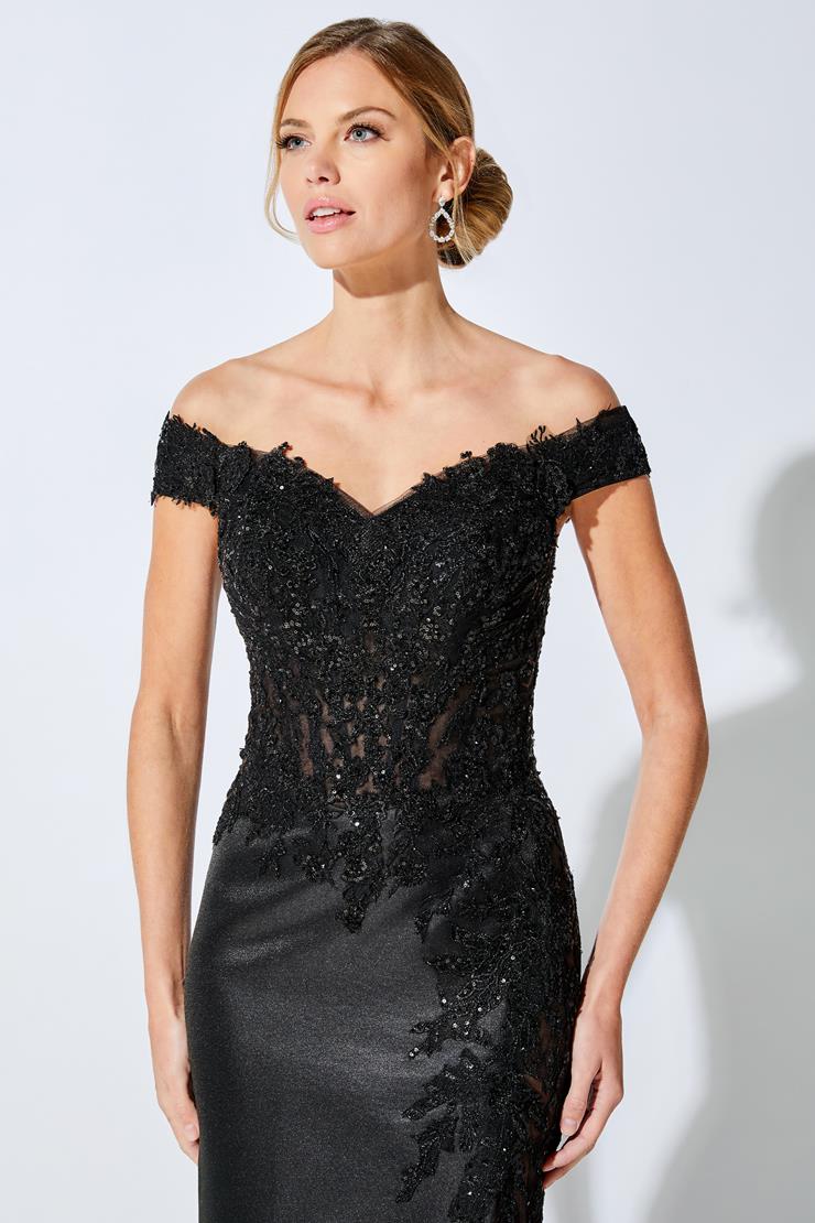 Ivonne D 221D51 Mikado Gown with detachable skirt