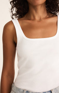 Dayna Tank | Black, Guava Fresca, White