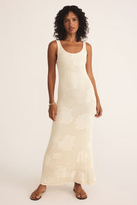 Praya Fleur Maxi Dress | Natural