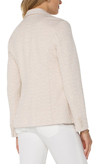 Fitted Blazer | Bone Boucle