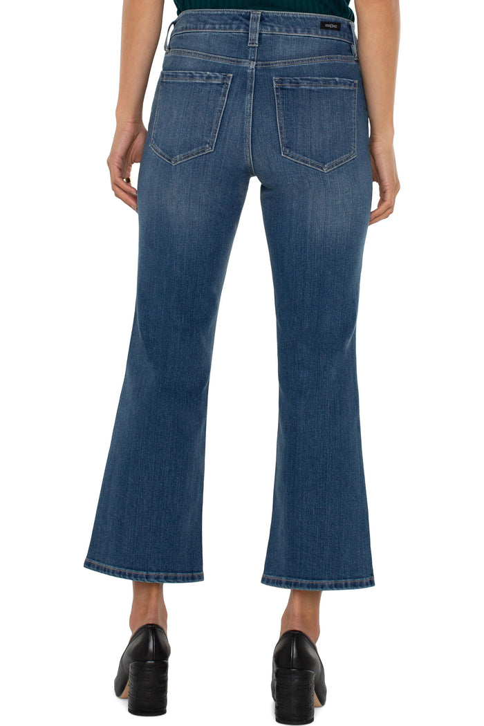 Hannah Crop Flare - Eco | Forest Hills