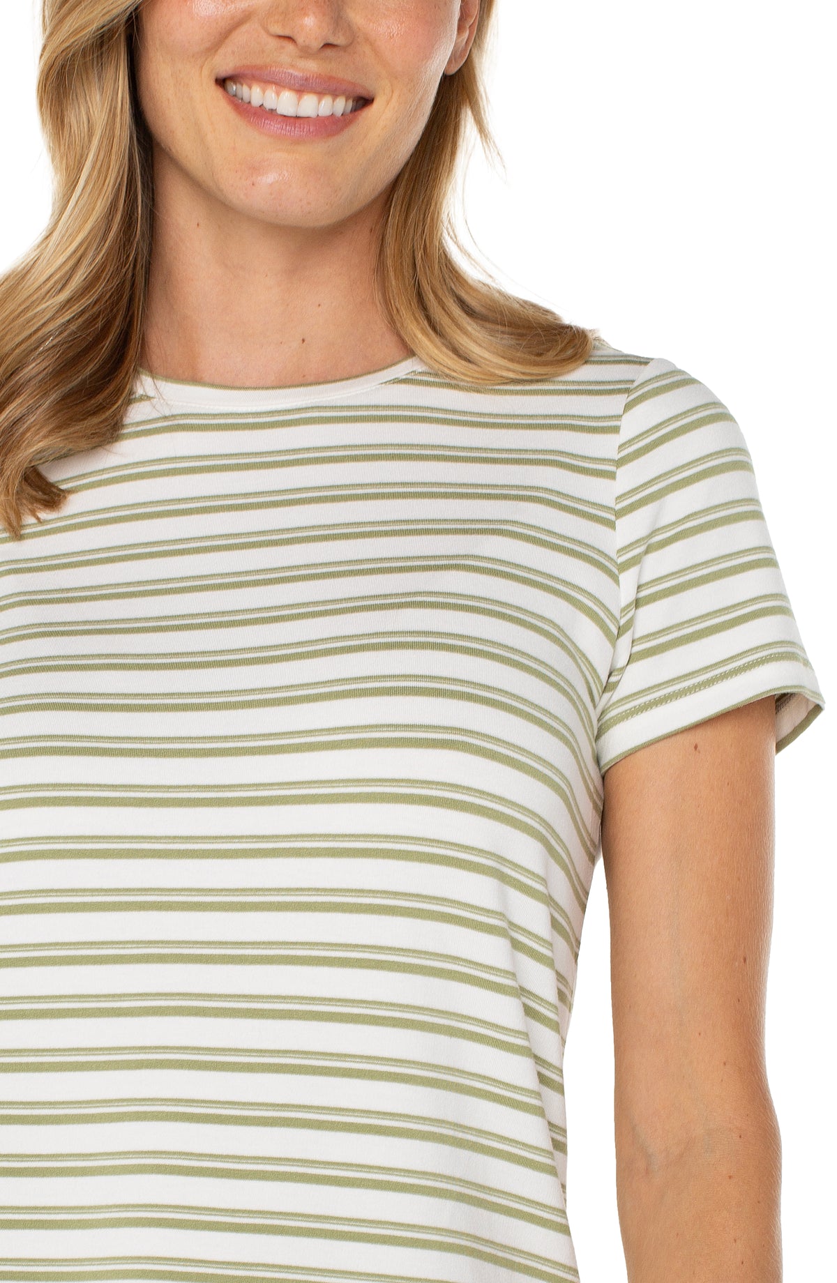 Crew Neck Classic Tee | Whipped Cream Lotus