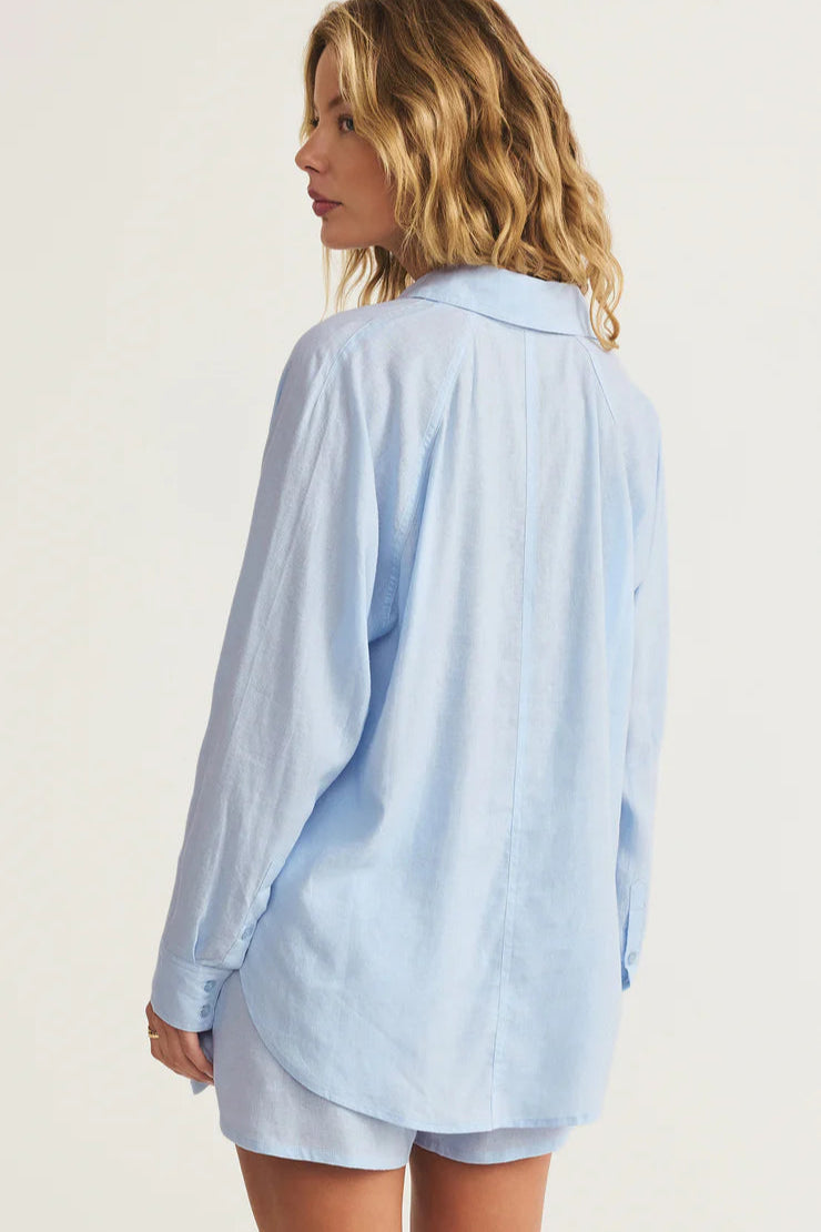Perfect Linen Top | Salt Water