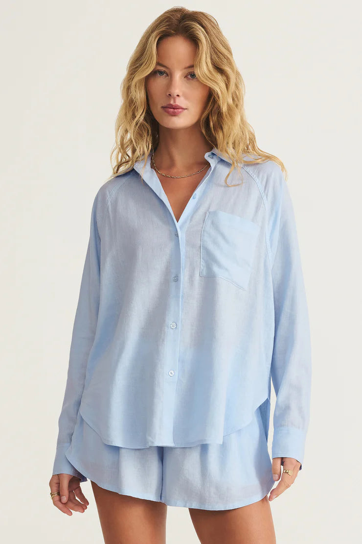 Perfect Linen Top | Salt Water