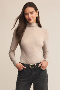 Long-Sleeve Lira Top | Natural Heather
