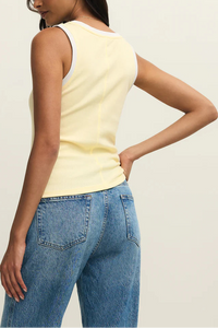 Sirena Colorblocked Rib Tank | Coast, Eclipse, Pineapple