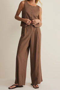 Overlook Linen Pant | Palo Santo