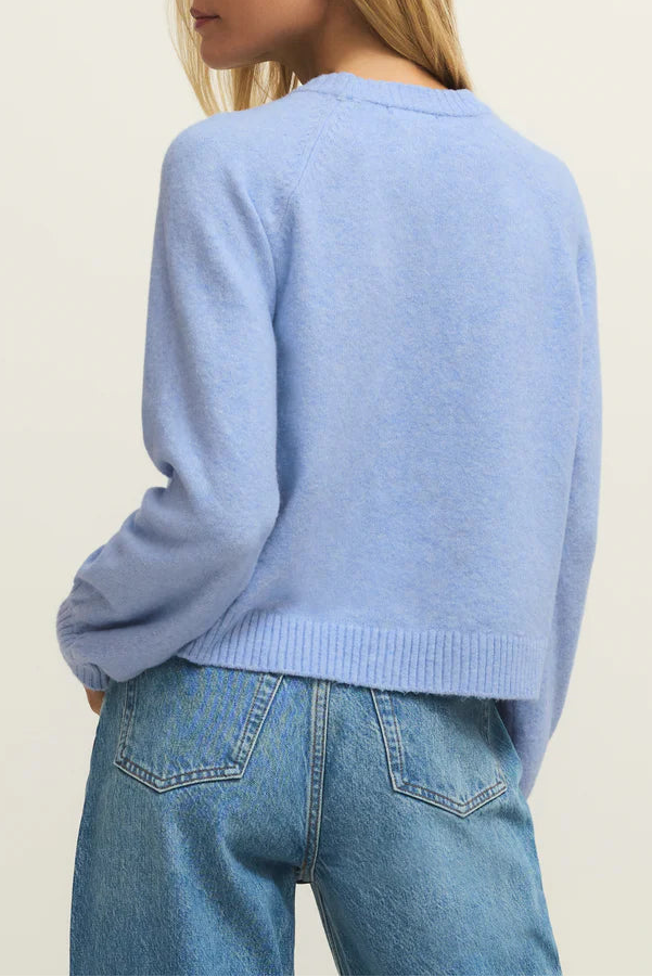 Coming Up Sweater | Blue Light, Pineapple