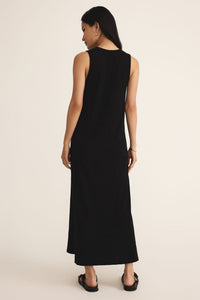 Palisades Midi Dress | Yacht Blue, Iced Coffee, Black, Avocado