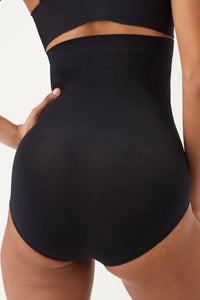 Spanx 1815 Oncore High Waisted Brief | Soft Nude, Very Black