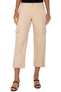 Utility Crop w/ Tab Tem & Cargo Pockets | Hazelnut