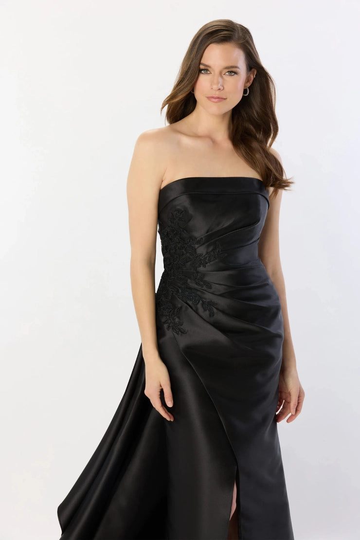 Montage M2235 Strapless Cuff with Rouching | Silver