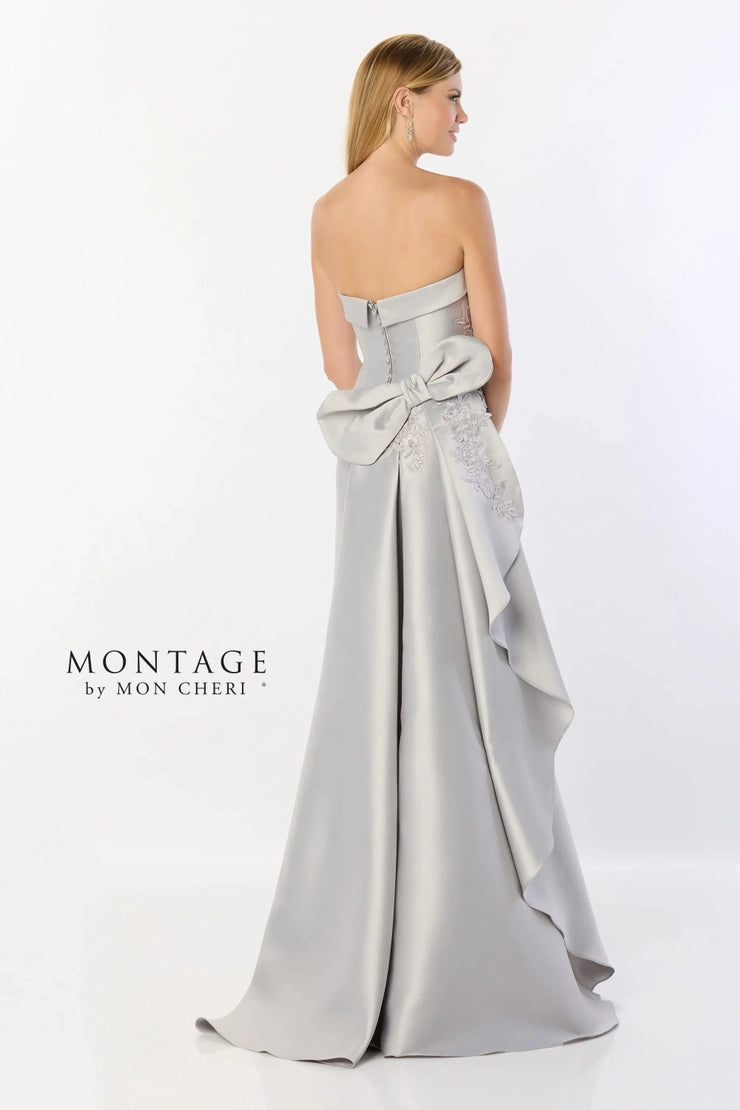 Montage M2235 Strapless Cuff with Rouching | Silver