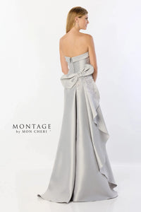 Montage M2235 Strapless Cuff with Rouching | Silver