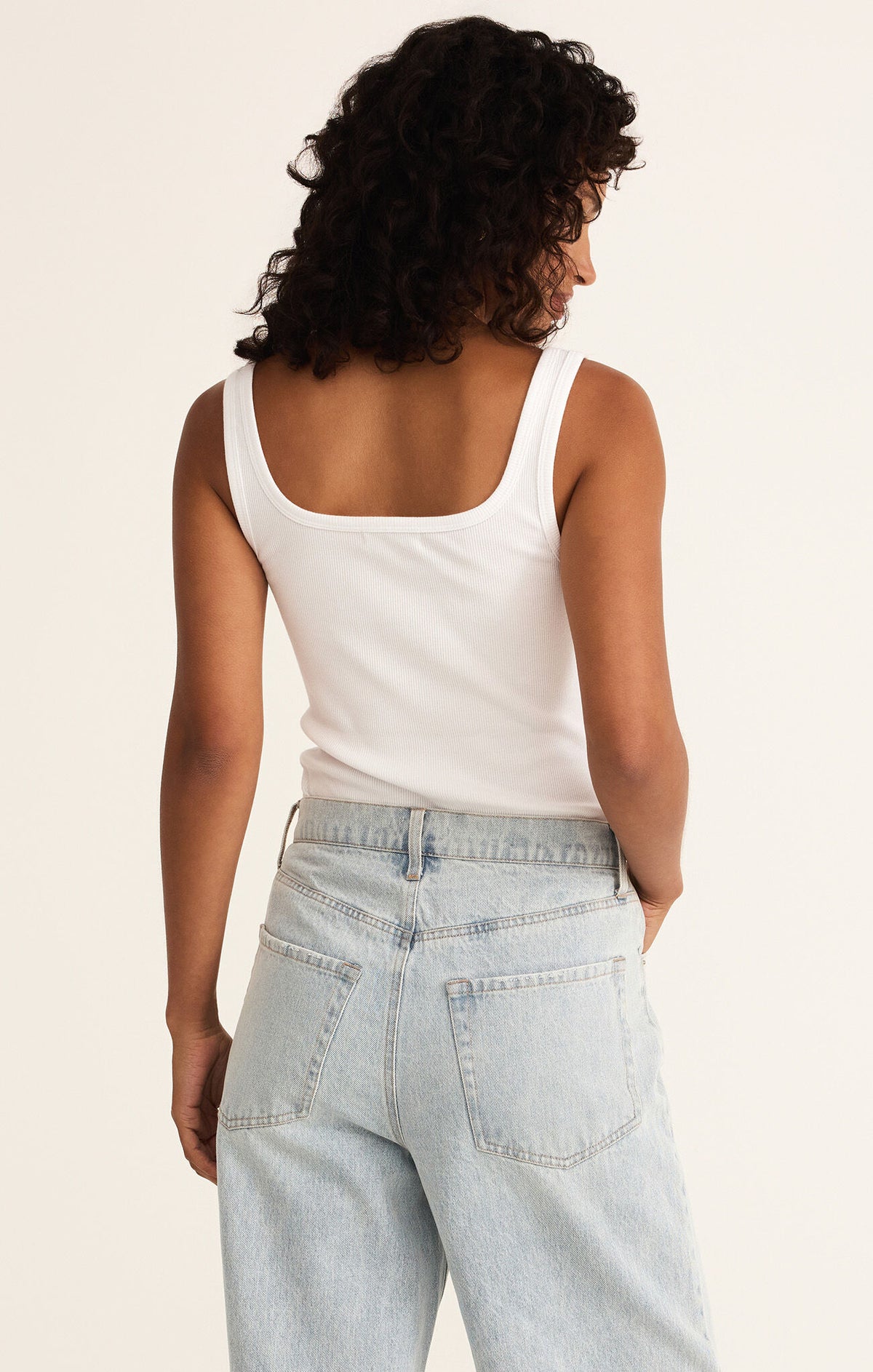 Dayna Tank | Black, Guava Fresca, White