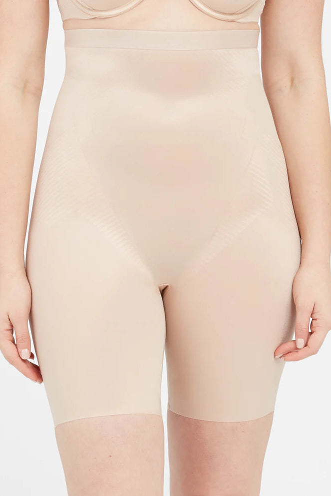 High-Waisted Mid-Thigh Short