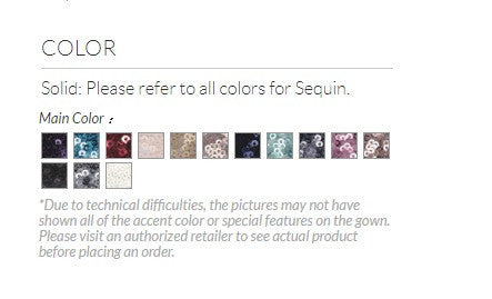 Sequins V-Neck Dress | Available Long or Short - Several Colors - Sizes 00-34 | In Store ONLY