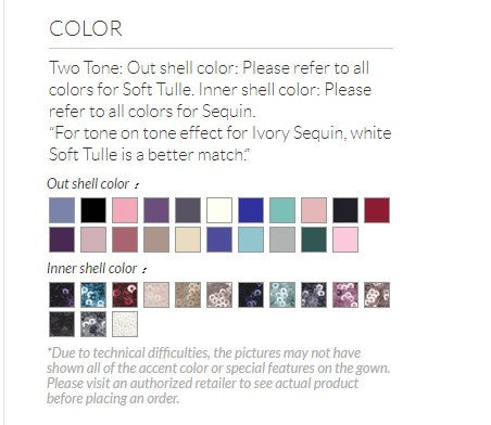 Soft Tulle & Sequins Sweetheart Convertible Dress | Available Long or Short - Several Colors - Sizes 00-34 | In Store ONLY
